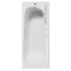 Ванна чугунная Vinsent Veron Concept VCO1707042H/VH0012MGD с золотыми матовыми ручками 170х70 см