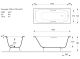 Ванна чугунная Vinsent Veron Concept VCO1507042H 150x70см с отверстиями для ручек