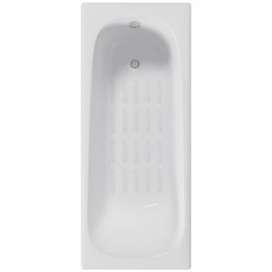 Ванна чугунная Delice Continental DLR230612-AS 150x70 с антискользящим покрытием