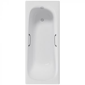 Ванна чугунная Delice Continental 120х70 с отверстиями под ручки