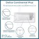 Ванна чугунная Delice Continental PLUS DLR230642-AS 100х70 с антискользящим покрытием
