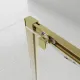 Душевой угол Veconi Evo 100SP G E1-SP-G-10070-01-C9 100х70 см стекло прозрачное, профиль брашированное золото