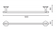 Полотенцедержатель 600 AltroBagno Corposo 081314 Or