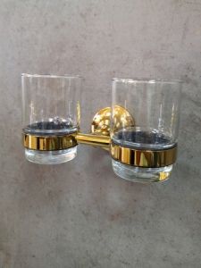 Стакан двойной подвесной AltroBagno Corposo 081702 Or
