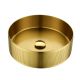 Раковина AltroBagno Costoso 001005 OrSp из нержавеющей стали золото матовое Раковина AltroBagno Costoso 001005 OrSp из нержавеющей стали золото матовое