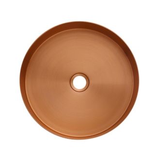 Раковина AltroBagno Costoso 001007 RaSp из нержавеющей стали медь матовая Раковина AltroBagno Costoso 001007 RaSp из нержавеющей стали медь матовая