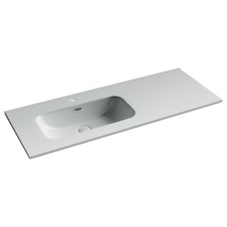 Раковина мебельная Ceramicanova Элемент (Element) CN7006L 121 см белый