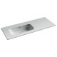 Раковина мебельная Ceramicanova Элемент (Element) CN7006L 121 см белый