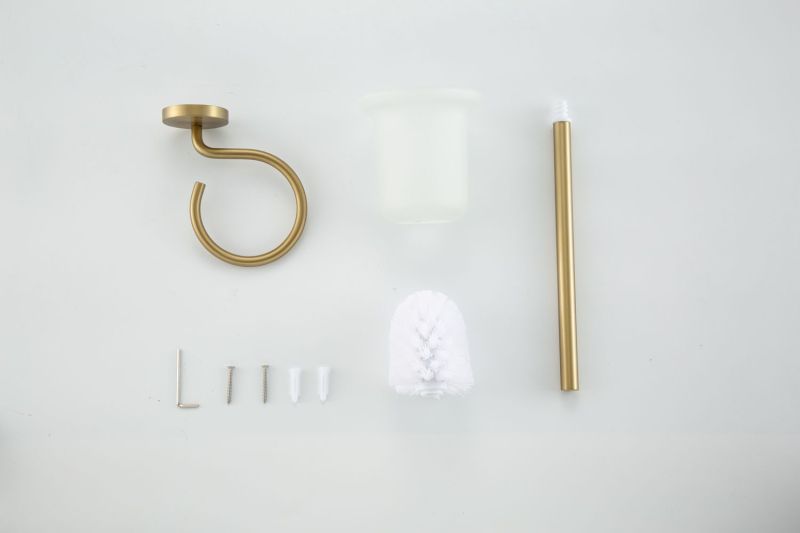 Ёршик для унитаза Gappo G30710-3 золотой сатин