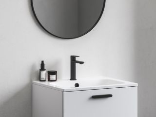 Смеситель для раковины Ravak Chrome II CR X070458 чёрный матовый