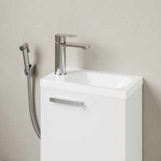 Смеситель для раковины с гигиеническим душем Ravak Chrome II CR X070450 хром
