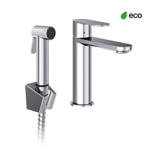 Смеситель для раковины с гигиеническим душем Ravak Chrome II CR X070450 хром