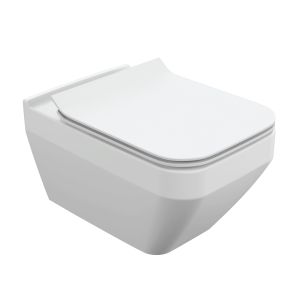 Унитаз  Cersanit CREA SQUARE CLEAN ON DPL EO SLIM 63115