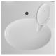 Раковина Azario Elegance CS00086606 600х600х100 литьевой мрамор, сифон в комплекте, белая