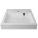 Раковина Azario Slim CS00086608 NEW 600х600х100 литьевой мрамор, сифон в комплекте, белая