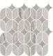Декор Kerama Marazzi KMD2HID004BR Ифран наборный серый светлый глянцевый обрезной 30x32.5x0,9