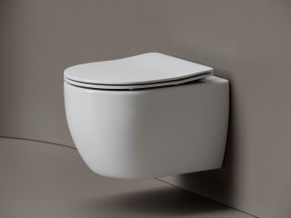 Унитаз подвесной Ceramicanova Игра (Play) CN3001T торнадо белый