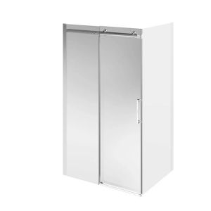 Душевая дверь Kerama Marazzi Cristallo CT.120.SD.BN 120 см с функцией soft close стекло прозрачное профиль никель брашированный