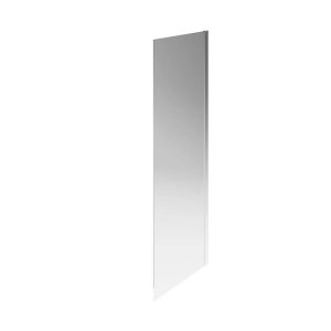 Душевая боковая панель Kerama Marazzi Cristallo CT.90.FP.BN 90 см стекло прозрачное профиль никель брашированный