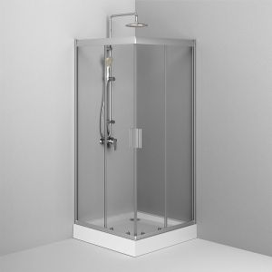 Душевой уголок AM.PM Gem W90G-403-9090MT  90х90 см профиль хром