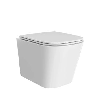 Унитаз подвесной Kerama Marazzi Cubo CU.wc.02 безободковый белый Унитаз подвесной Kerama Marazzi Cubo CU.wc.02 безободковый белый