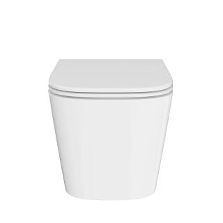 Унитаз подвесной Kerama Marazzi Cubo CU.wc.02 безободковый белый Унитаз подвесной Kerama Marazzi Cubo CU.wc.02 безободковый белый