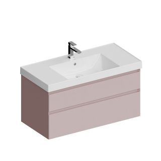 Тумба под раковину Kerama Marazzi Cubo CUB.100.2\MAL 100 см мальва матовая Тумба под раковину Kerama Marazzi Cubo CUB.100.2\MAL 100 см мальва матовая