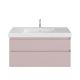 Тумба под раковину Kerama Marazzi Cubo CUB.100.2\MAL 100 см мальва матовая