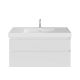 Тумба под раковину Kerama Marazzi Cubo CUB.100.2\WHT.M 100 см белый матовый