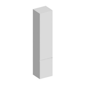 Пенал подвесной Kerama Marazzi Cubo CUB.165Lh\WHT.M левый 35 см белый матовый
