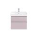 Тумба под раковину Kerama Marazzi Cubo CUB.60.2\MAL 60 см мальва матовая Тумба под раковину Kerama Marazzi Cubo CUB.60.2\MAL 60 см мальва матовая