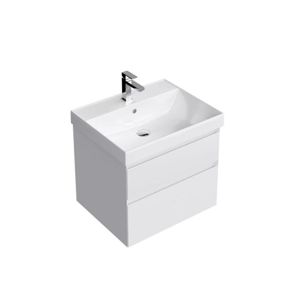 Тумба под раковину Kerama Marazzi Cubo CUB.60.2\WHT.M 60 см белый матовый