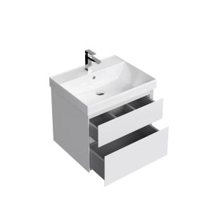 Тумба под раковину Kerama Marazzi Cubo CUB.60.2\WHT.M 60 см белый матовый