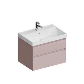 Тумба под раковину Kerama Marazzi Cubo CUB.70.2\MAL 70 см мальва матовая Тумба под раковину Kerama Marazzi Cubo CUB.70.2\MAL 70 см мальва матовая