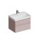 Тумба под раковину Kerama Marazzi Cubo CUB.70.2\MAL 70 см мальва матовая Тумба под раковину Kerama Marazzi Cubo CUB.70.2\MAL 70 см мальва матовая