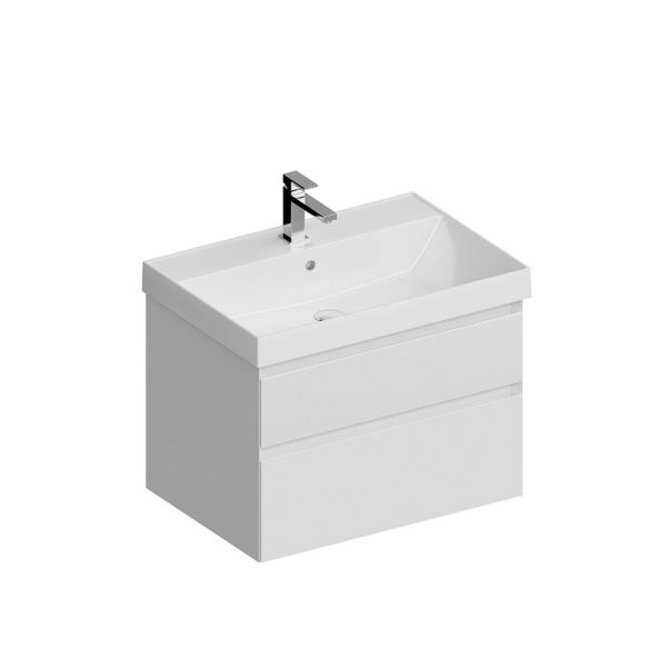 Тумба под раковину Kerama Marazzi Cubo CUB.70.2\WHT.M 70 см белый матовый