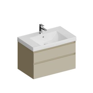 Тумба под раковину Kerama Marazzi Cubo CUB.80.2\LIM 80 см бежевый матовый