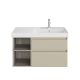Тумба под раковину Kerama Marazzi Cubo CUB.90Rh\LIM правая 90 см лимо матовый/древесина