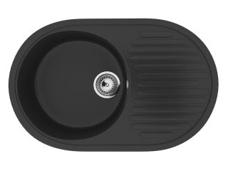Кухонная мойка Ulgran Classic U-107-344 ультра-чёрный Кухонная мойка Ulgran Classic U-107-344 ультра-чёрный