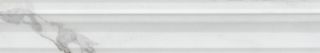 Бордюр Kerama Marazzi BLC038R Коррер белый глянцевый обрезной 30x5x1,9
