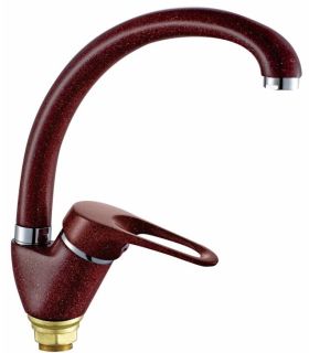Смеситель для кухни Haiba HB4113-11 бордовый Смеситель для кухни Haiba HB4113-11 бордовый