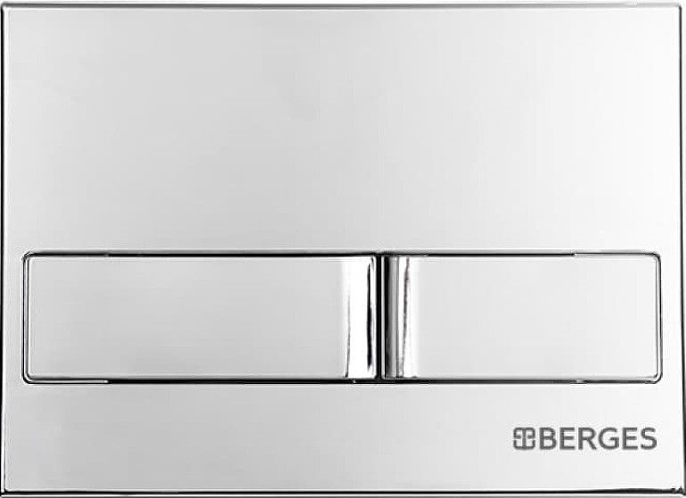 Комплект Berges 4в1 042438: инсталляция NOVUM кнопка L3 хром глянец унитаз Albit S сиденье Top Slim SO