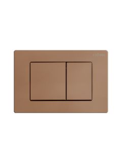 Кнопка смыва Cezares Мольвено (Molveno) CZR-410C-BR брашированное розовое золото