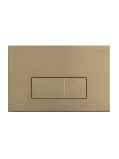Кнопка смыва Cezares Движение 2 (Slider 2) CZR-410C-IN брашированное золото