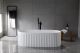 Ванна из искусственного камня BelBagno Богема BB-BOHEME-170-75-55-SSB 170x75 см белый матовый