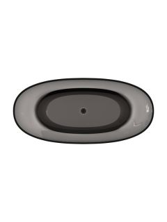 Ванна из полиэфирной смолы Cezares Релакс (Relax) CZR-RELAX-170-80-56-GM-PFB 170x80 см серый туман