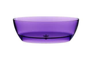 Ванна из полиэфирной смолы Cezares Релакс (Relax) CZR-RELAX2.0-170-79-57-AMT-PFB 170x80 см аметист