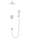 Душевой комплект Wonzon & Woghand Brilliant WW-88939079-CR хром
