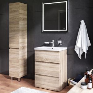 Комплект мебели для ванной комнаты AM.PM Gem S  BK91GC