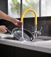 Смеситель для кухонной мойки Lemark Comfort LM3075C-Yellow